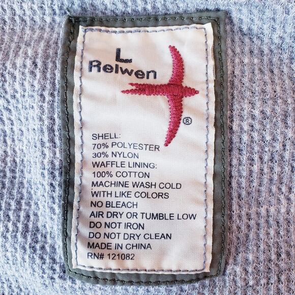 RELWEN Utility Field Jacket Combat Military Inspired Green Men's Size Large - Picture 2 of 16